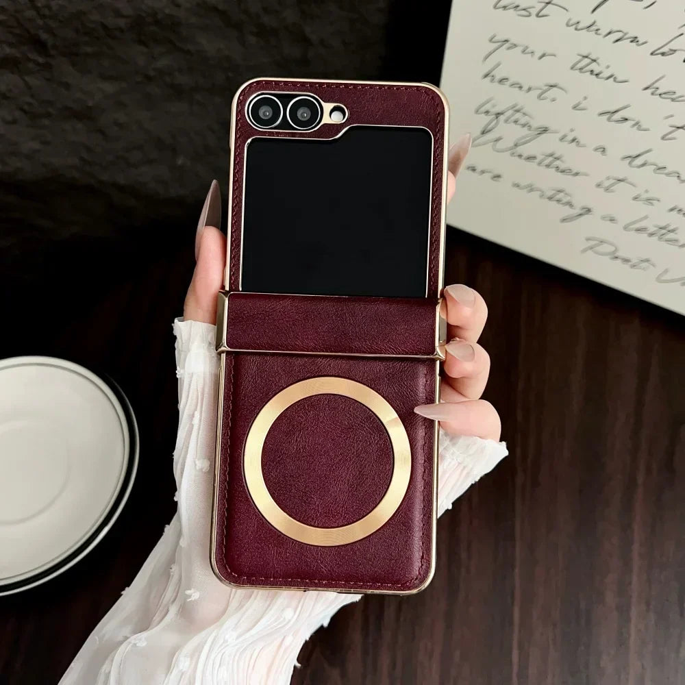 Luxury Leather MagSafe Case