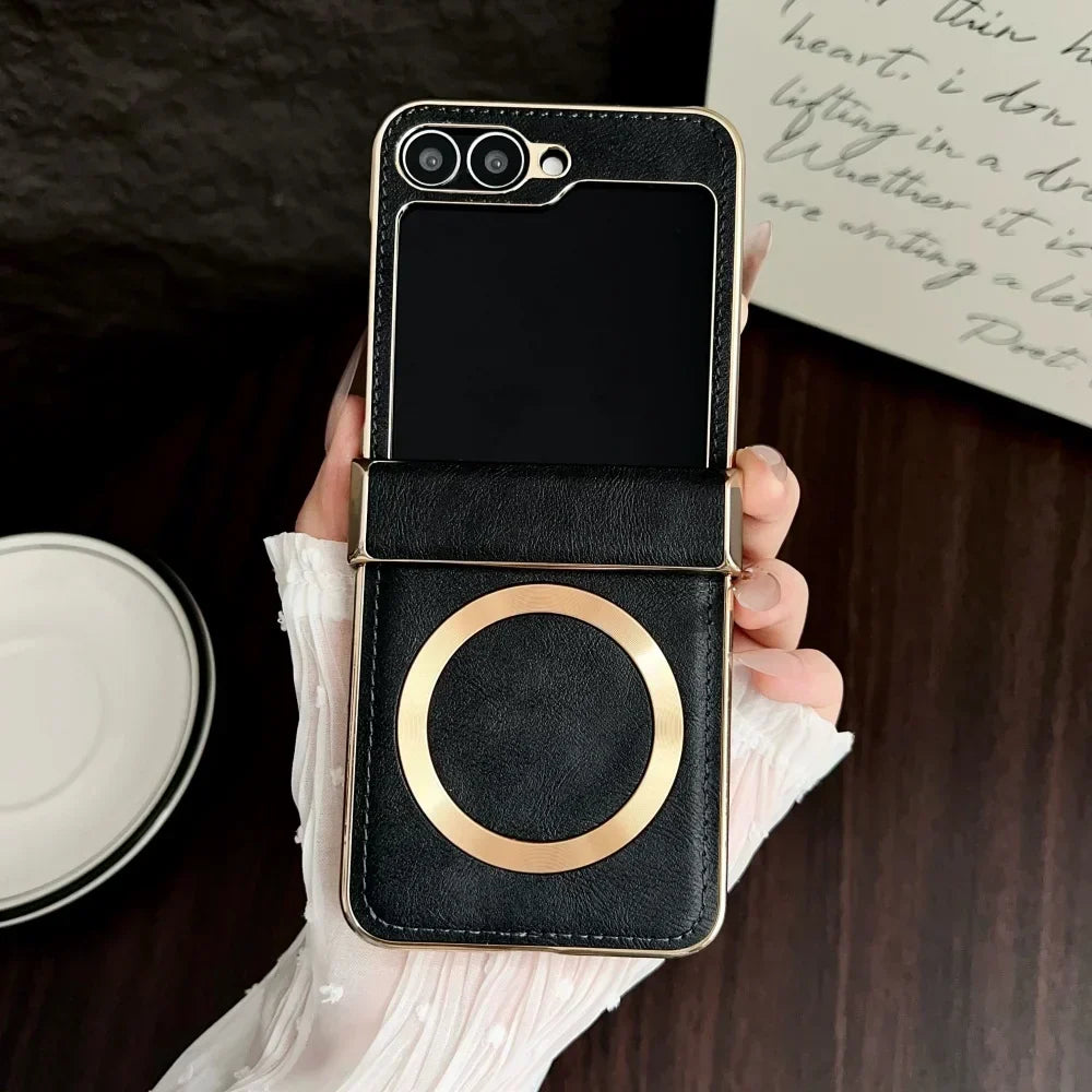Luxury Leather MagSafe Case