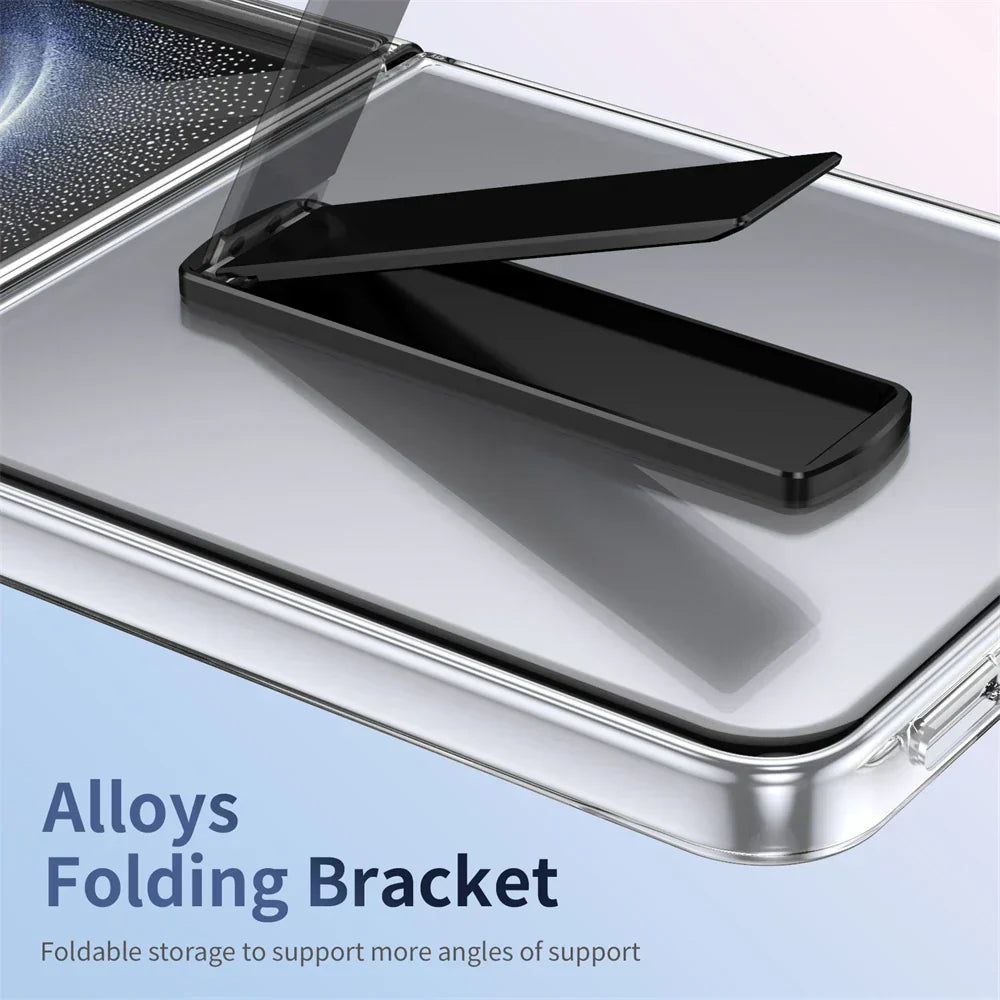 Transparent Case with Kickstand
