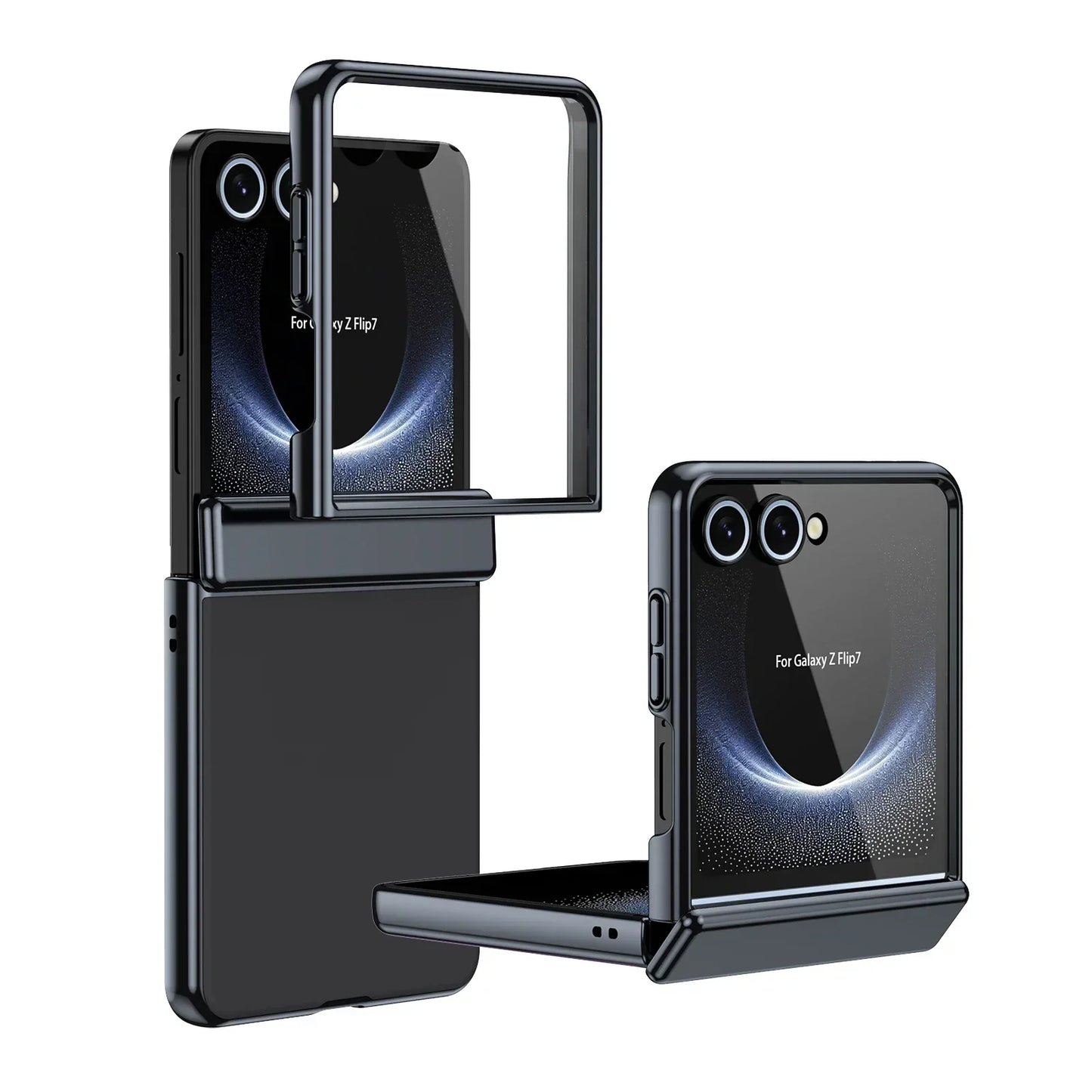 Metal Frame Case with Full Hinge Cover