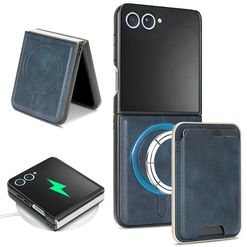MagSafe Leather Wallet Case
