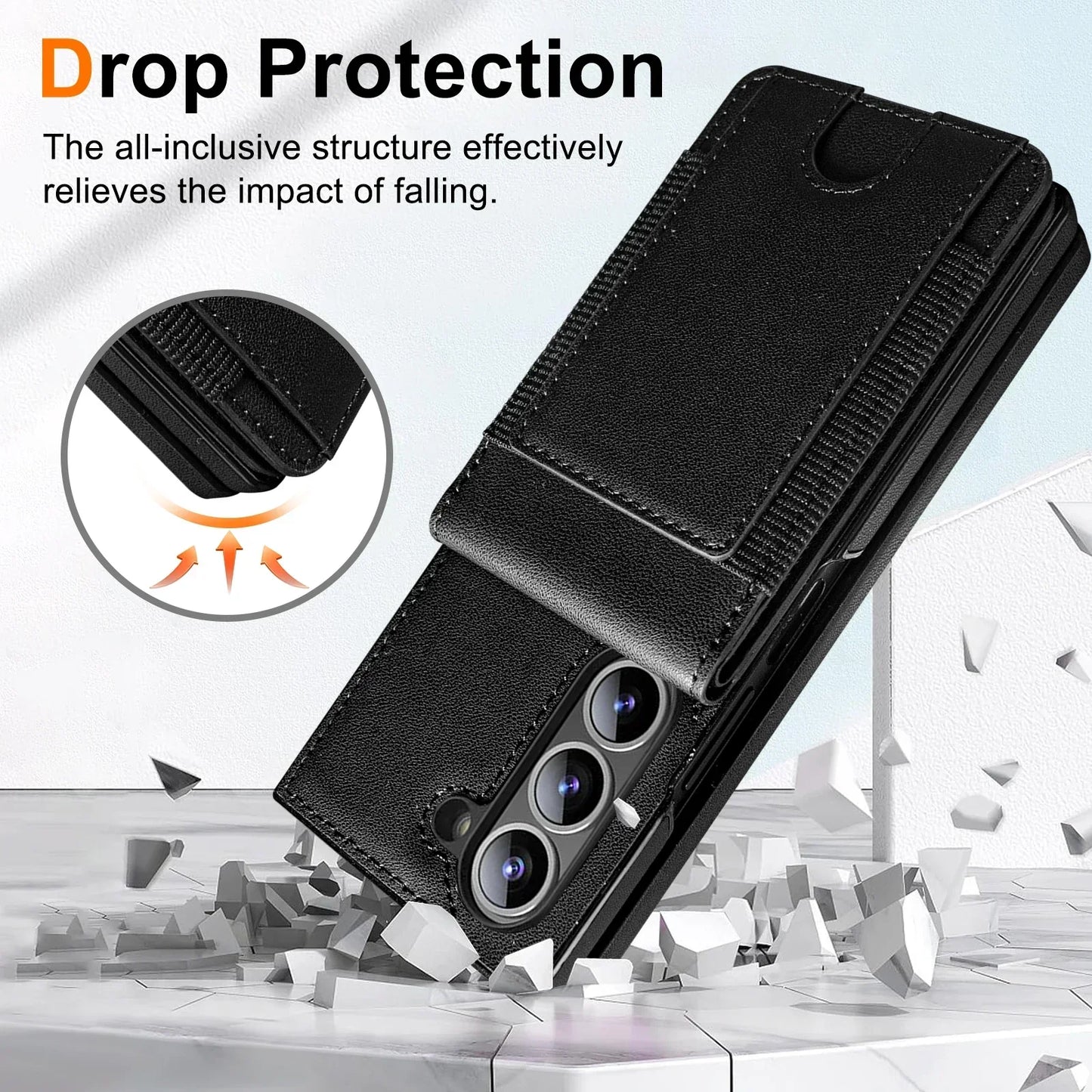 Wallet Case with Stand and Card Slot