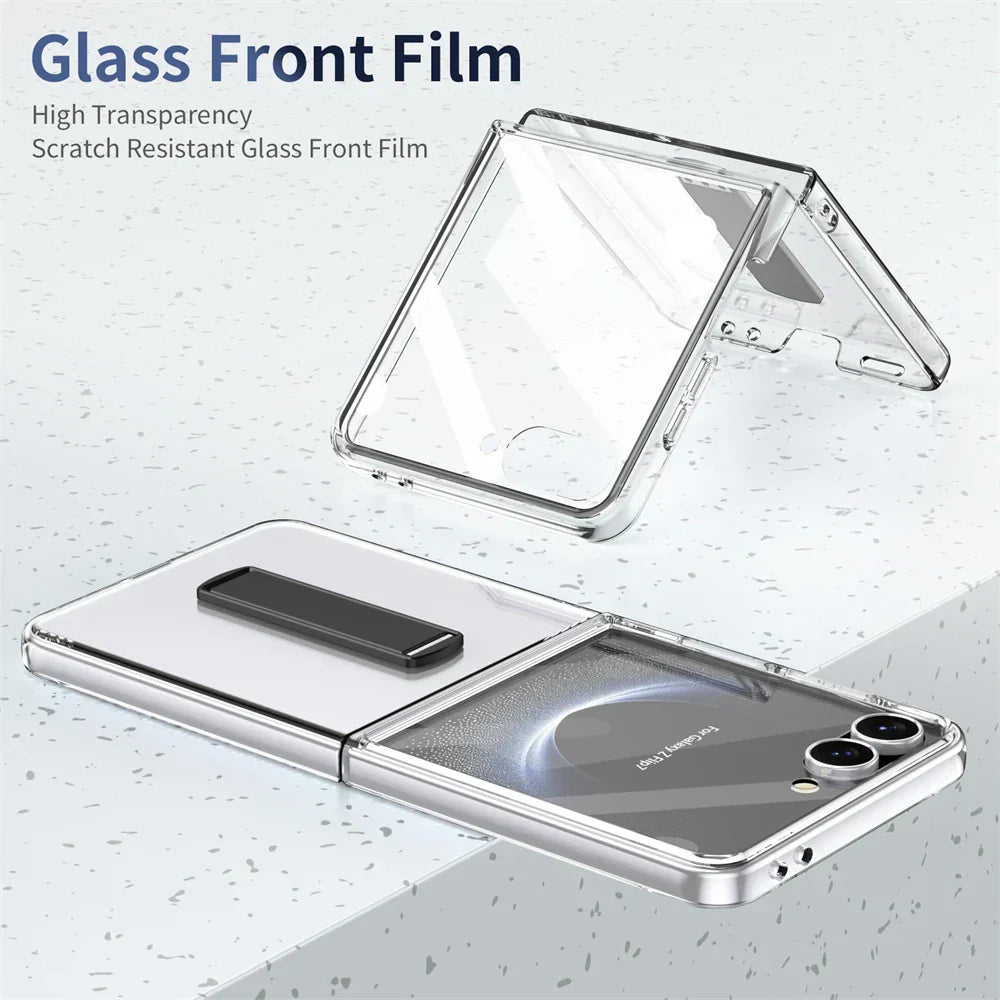 Transparent Case with Kickstand