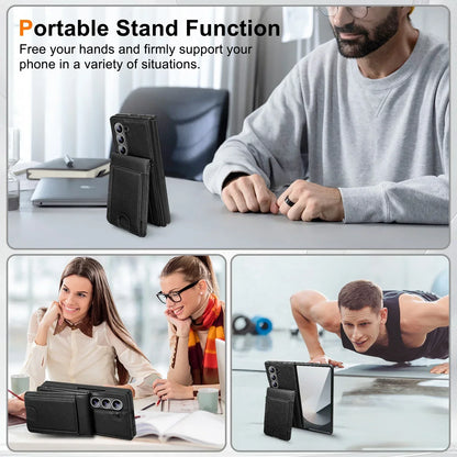 Wallet Case with Stand and Card Slot