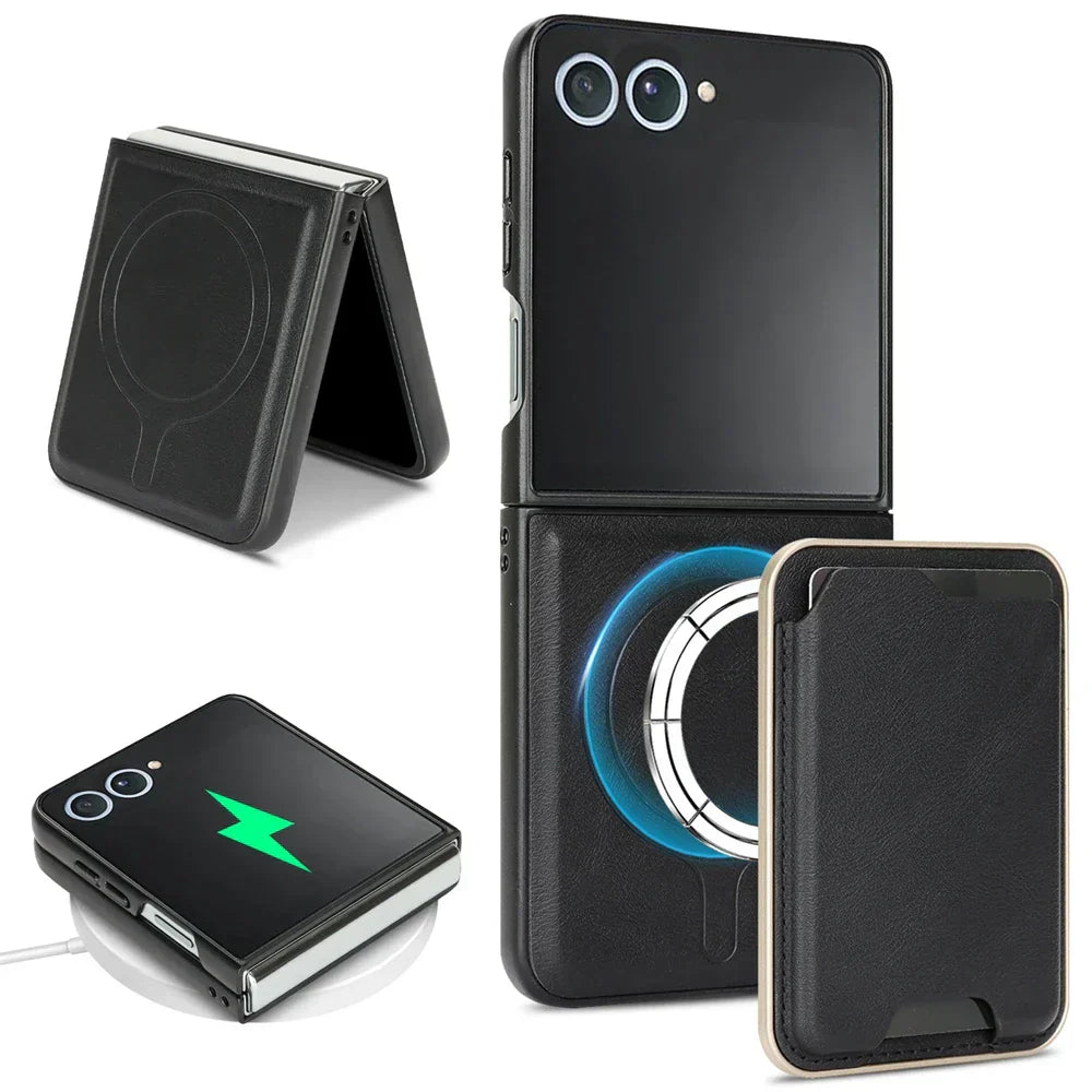 MagSafe Leather Wallet Case